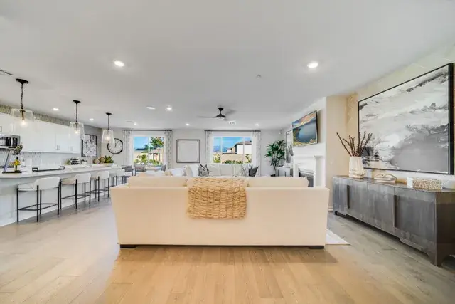 Model home interior photography