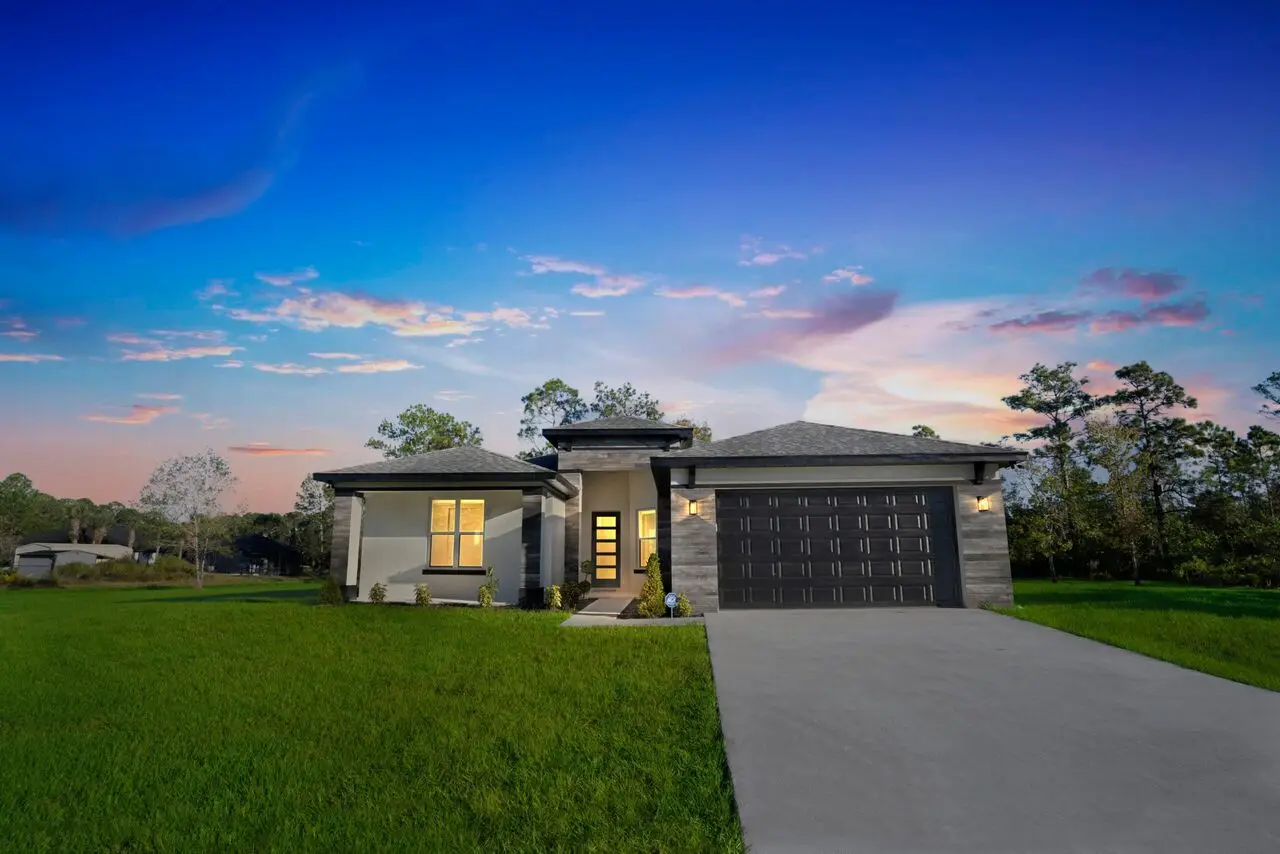 Pristine landscaped garden