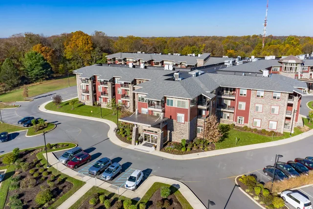 Senior living exterior on Limestone