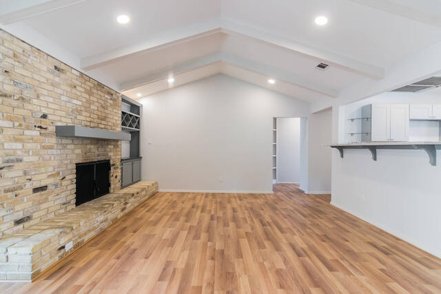 Living Room — before staging
